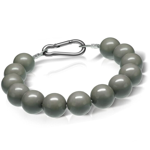 Flagpole Beaded Retainer Adapter Aluminium Flagpole Fixing-Gray