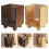 Multipurpose Acrylic Makeup Organizers With Wood Designs-1 3