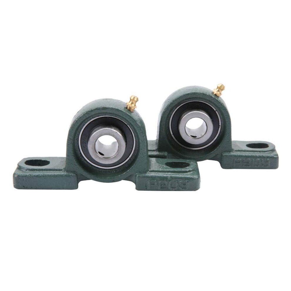 40Mm Bearing Cassettes, 13.0X12.0cm, 2Pcs Ucp202, 40Mm Id, 15Mm Bearing 9412369512536