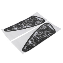 Klassieke vloermatten voor auto's, 3D reflecterende PVC-vloermatten met coole designelementen, klassieke antislip rubberen vloermatten voor auto's