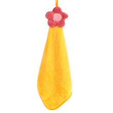 Serviettes décoratives, serviettes à main à motifs de dessins animés avec boucle de suspension, microfibre ultrafine pour la cuisine et la salle