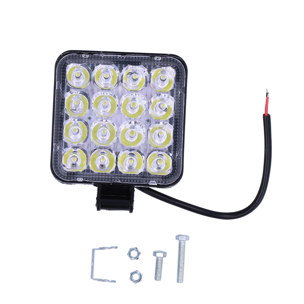 Flood Beam Led Pods Square 48W Work Pods 4 Truck Led Driving S Offroad Fog Bar Ip67 Waterproof All Weather Working Better Heat Light 9139052820050