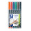 Staedtler STAEDTLER 313 WP6 Lumocolor Μόνιμοι Σούπερ Φινίτσες - Ποικιλία Χρωμάτων 1