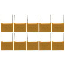 10 Pcs AC 275V 1uF Polypropylene Film Safety Capacitors