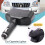 3 way Socket Car Cigarette Lighter Splitter Led Adapter 9
