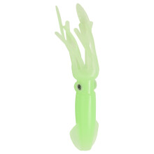 5Pcs 10.5Cm Octopus Lures Squid Skirt Bait Glow in Dark Luminous Saltwater Bait for Tuna Marlin Bass Lure