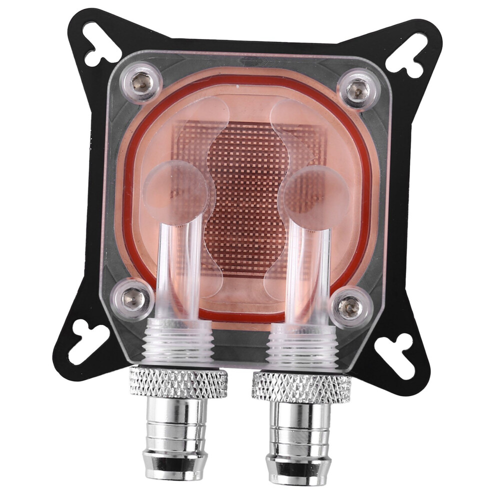 Gpu Water Block Cooling Double Channel Of Copper Column Video Image Card Water Cooler Radiator 0.4Mm For Amd W40 6132623594926