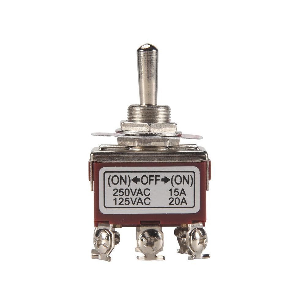 Ac 250V/15A 125V/20A On/Off/On 3 Position Dpdt Momentary Toggle Switch 4712006665638