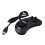 Gamepad Wired 6-Key Usb Game Controller Joypad For Sega Genesis / Md Pc / 2 Y1301 / Mac Mega Drive Black Plastic 4
