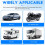 12V / 24V Fast Charging 3.0 Car Cigarette Lighter Socket Usb Charger Led Voltmeter Ammeter Black & Red 5