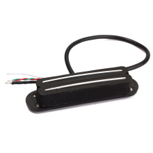 Electric Guitar Small Dual-Track Cut Single Pick- In Black