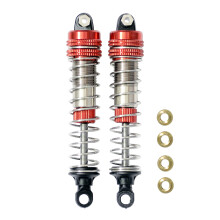 2Pcs Front Rear Fit for XLH 9115 S911 9116 S916 9125 1/10 1/12 RC Car Upgrade Accessories,Red
