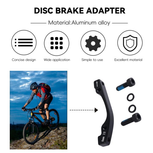 Disc Brake Caliper Mount Adapter Is/Post Front 160Mm Rear 140Mm For   Mtb 1