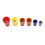 158Pcs 5 Colors Electrical Wire Connector Twist- Screw Terminal Spring Inserted Nuts Caps Assortment Set 10