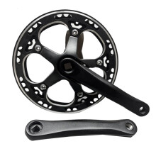 48T Single Speed 170mm Racefiets Vouwfiets Crankstel Fiets Crankstel Kettingwiel Tandwiel Accessoire