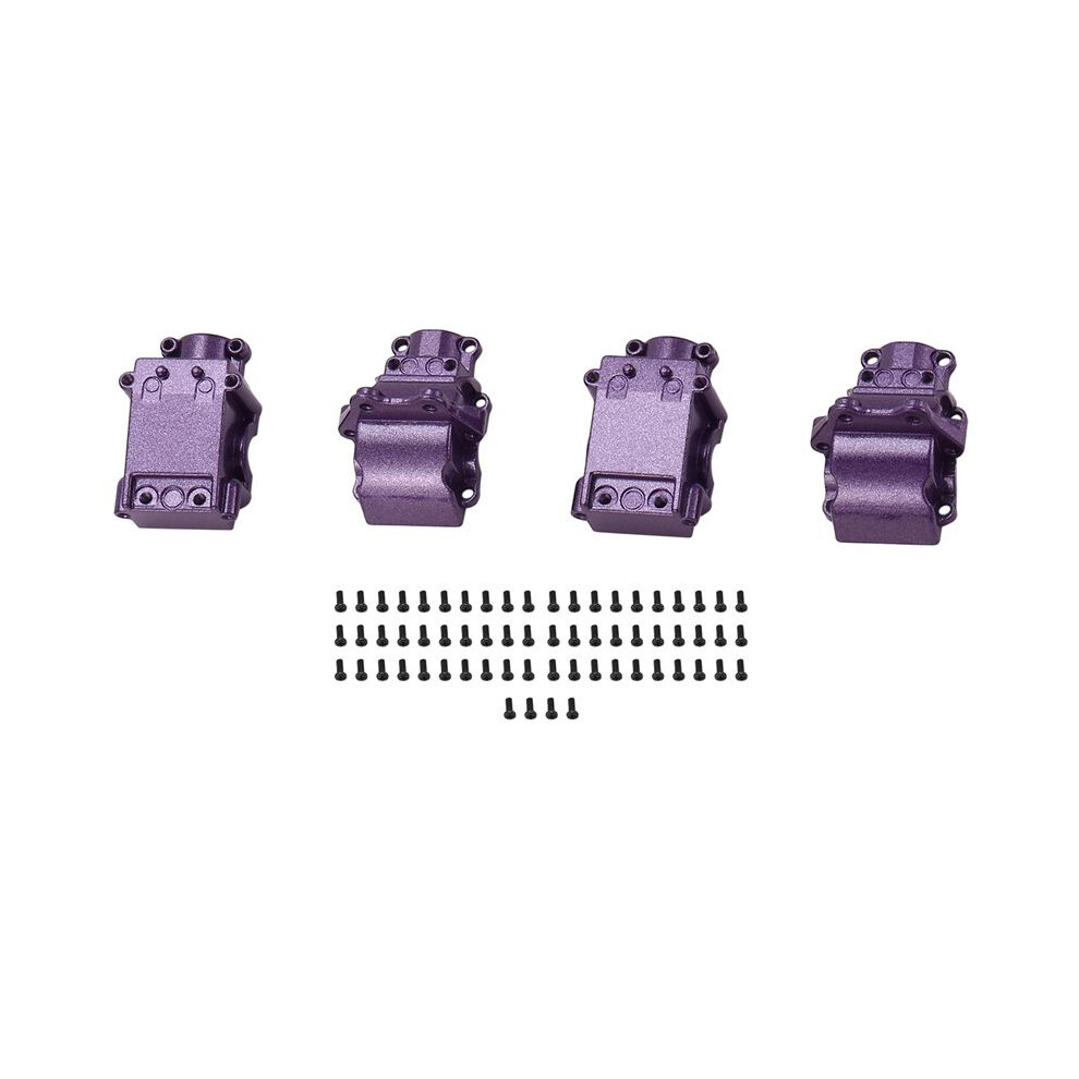 Metal Differential Gearbox Housing Cover For Wltoys 144001 124019 124018 Rc Car Upgrade Parts Accessories,2 Pcs 4712320726428