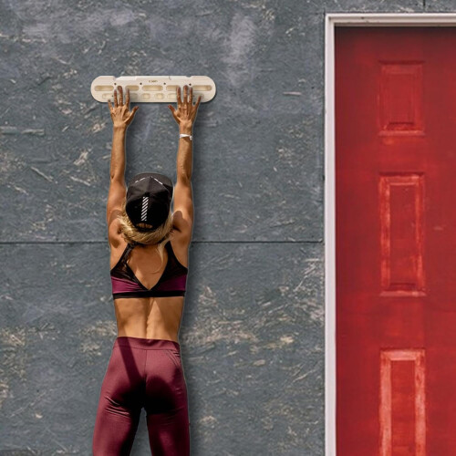 Climbing Board Hanging Fork Fingerboard for Door Mounting PullUp Bar 1
