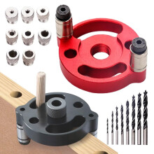 Center Spinners for Drilling, Center Spinner Drill Guide for Straight Holes, Drill Centering Tool