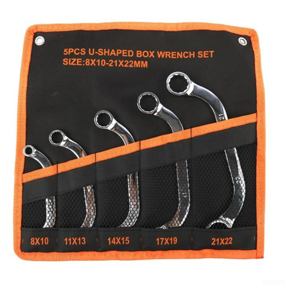 Comprehensive Metric Ratchet Wrench Set, Double Ushape With 12 Points, For Car Repairs And Diy. Ref: 1657 9412369514622