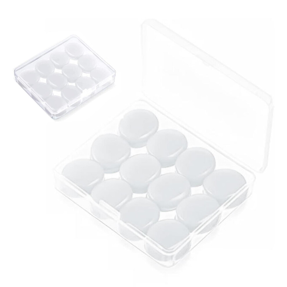 Ear Plugs For Sleeping, 6 Pairs Soft Reusable Silicone Gel For Noise Reduction 9365049500821