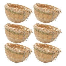 Kanarienvogel, 6 x KolibriHäuser, Heimdekoration, ReproduktionsbettZubehör