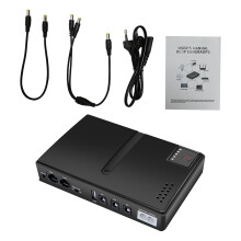 Mini Ups Battery Backup Power Source Uninterrupted Power Supply Compact 5V 9V 12V for Fingerprint Attendance Machine Routers