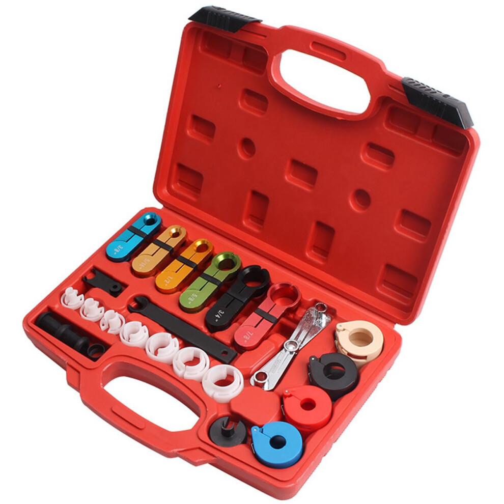 Master Quick Disconnect Tool Kit,25Pc Line Disconnect Tool Set For A/C Fuel Transmission 9365049501248