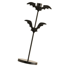 Bougeoirs mystérieux en fer chauve-souris, installation rapide-L