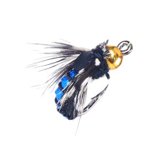 Angel bait trout bait trout imitation with hook bait for spin fishing floating for river lake blue Ref: 4067