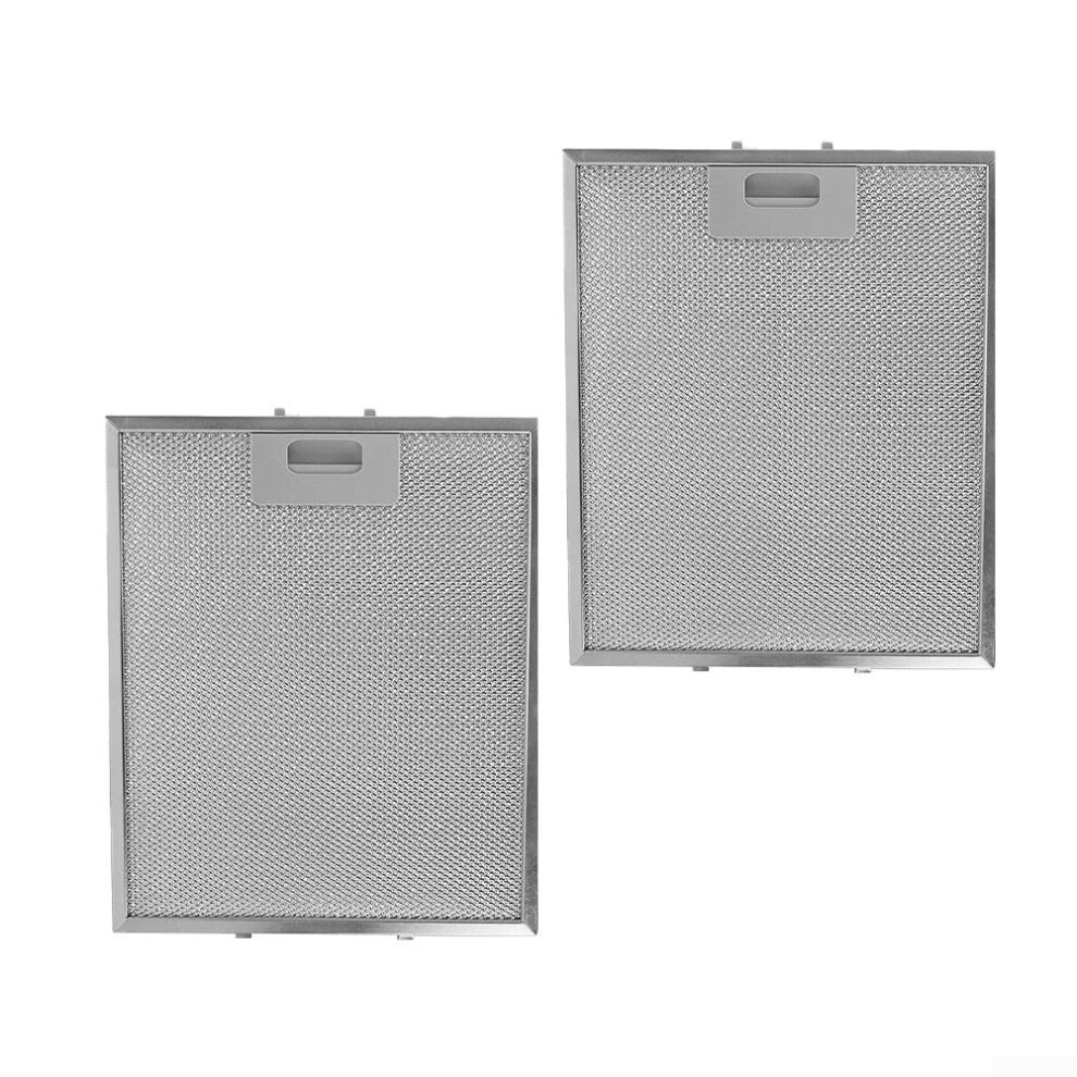 2pcs 30cm X 25cm Range Hood Filter Replacement For Rangemaster Cooker Hood, Aluminum Mesh Hood Filters For Kitchen, Grease Filter For Range Hood