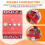 30/45/90 Angle Drill Hole Guide Jig for Angled and Straight Hole,Cable Railing Lag Screw Drilling Template,4 Drill Bits 3