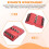 30/45/90 Angle Drill Hole Guide Jig for Angled and Straight Hole,Cable Railing Lag Screw Drilling Template,4 Drill Bits 5