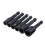 1/4 Hex Shank Thread Tap Socket Adapter M4-M12 HSS Straight Fluted Screw Tap for Machine Tapping Threading Tool 6Pcs 1