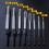1/4 Hex Shank Thread Tap Socket Adapter M4-M12 HSS Straight Fluted Screw Tap for Machine Tapping Threading Tool 6Pcs 5