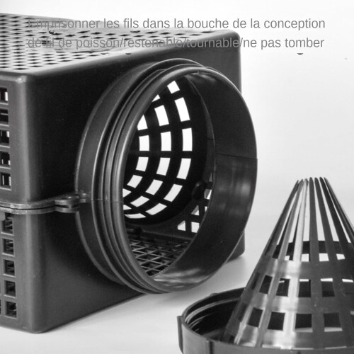 Foldable fish trap – bait cage for crayfish, herring  Robust lightweight escapable net 2