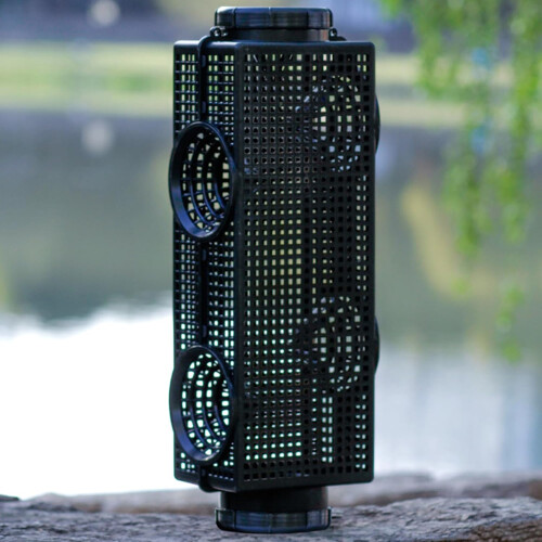 Foldable fish trap – bait cage for crayfish, herring  Robust lightweight escapable net 1