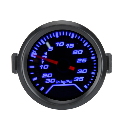 Μετρητής πίεσης Turbo Boost με εξαιρετικά φωτεινή ένδειξη φωτός, εύκολος στην 2