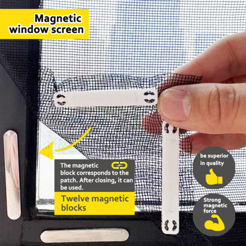 Magnetic Meshes Panel for Openings and Entrances Strong 2
