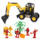 Παιχνίδια Sandbox, παιχνίδια κατασκευών, φορτηγάκια Press Go για παιχνίδι φαντασίας και 6