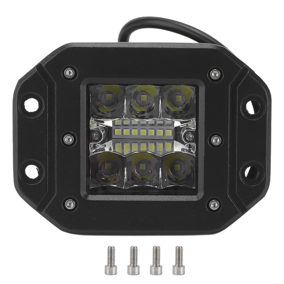 Universal Fit Led Driving Pods Super Bright Spot Beam High Intensity Visibility Spot Flood Combo Work W/ 4D Lens Waterproof Ip67 4 Off Light 9139052820791
