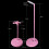 Doll Adjustable Display Stand Doll Support Holder for BJD Doll White 2