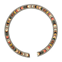 B-77 Soundhole Decal Sticker Acoustic Guitar Decoration Replacement