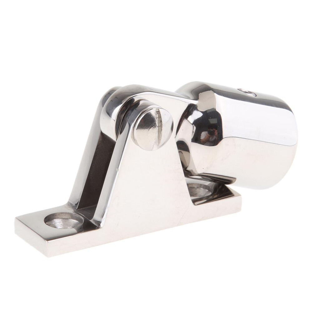 316 Boat Stainless Steel Bimini Top Marine Hardware Deck Hinge Mount 763399260102