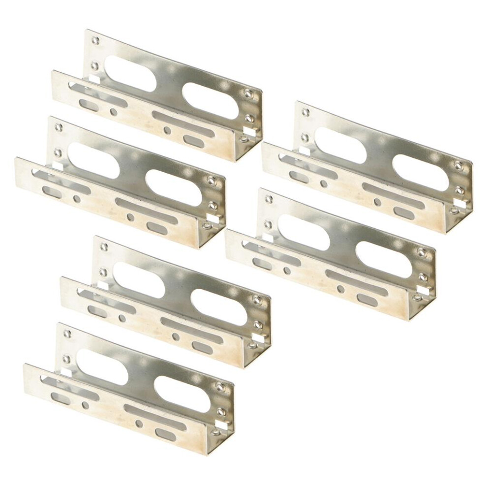 3X 3.5Inch Hdd/Ssd Mounting Frame Kit To 5.25 Hard Disk Drive In Bay 633542722217
