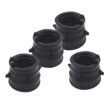 4 Pieces Carb Intake Manifold Boot Pipe Manifold for Honda CB400 MC14