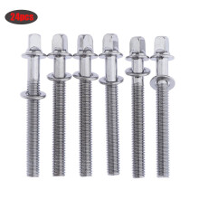 24 Pieces 50mm Drum Tension Rods with Washers / Drum Screws / Tension