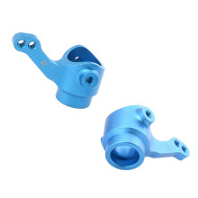 Aluminum Front Steering Hubs for LRP S10 Blast 2 1/10 RC Buggy Truggy
