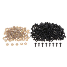 100pcs assorted Colorful Safety Eyes for Toy Doll Craft DIY