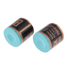 2 Pack Pool Snooker Billiard Cue Tip Table Chalk Supplies Club Accesso