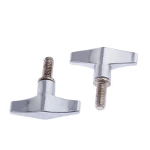 2 Pieces Quick Release Cymbal Stand Wing Screw Nut Drum Percussion Par